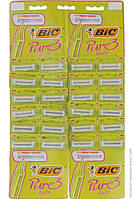 Станок BIC Pure 3 на карті 24шт уп., Арт.47886