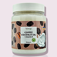 Рафинированное кокосовое масло шоколадный десерт Top Beauty Chocolate Desserts Coconut + vitamin E, 250 ml