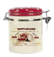 Емкость для сыпучих S&T 629-11 "Happy Kitchen" 0,75л