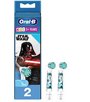 Сменные насадки для электрической зубной щетки Oral-B Kids Звездные войны, от 3 лет, 2 шт