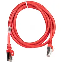 Патч-корд 2E PC6SFTPCOP-150 Red CAT6,S-FTP,RJ-45,4х2,27AWG,7/0.14,Cu,1.5,м,PVC