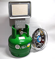 Газовий балон Пікнік Rudyy RK-2 (5 літрів) з вітровиком