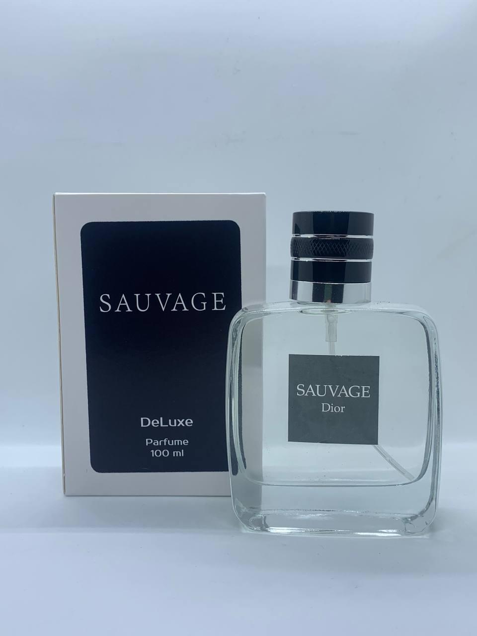 ПАРФЮМИРОВАНАЯ ВОДА SAUVAGE CHRISTIAN DIOR (Соваж Диор) fm EDP 100 мл (DELUXE)