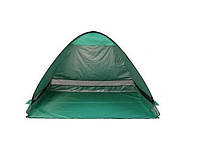 Палатка пляжная 150х135х130 Зеленая SN27
