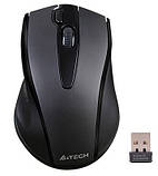 Миша бездротова A4Tech G9-500F-1 Black USB V-Track, фото 2