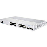 Коммутатор Cisco CBS250 Smart 24-port GE, 4x1G SFP (CBS250-24T-4G-EU)
