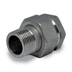 Згін американка 1/2" пряма, нікельована