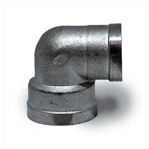 Коліно 3/4"в - 1/2"в нікельоване, Lexline, фото 4