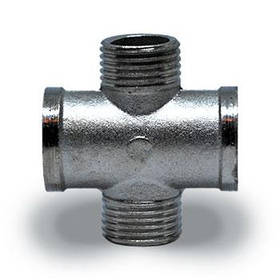 Хрест 3/4" вн-зовн, нікельований, Lexline