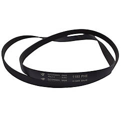 Ремінь 1185 H8 EL чорний «Hutchinson»