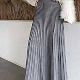 Молодіжна жіноча спідниця-максі пліссе новинка 2023, фото 4