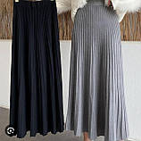 Молодіжна жіноча спідниця-максі пліссе новинка 2023, фото 5