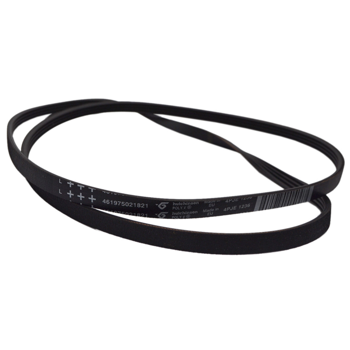 Ремінь 1236 J4 EL «Hutchinson» чорний, фото 1