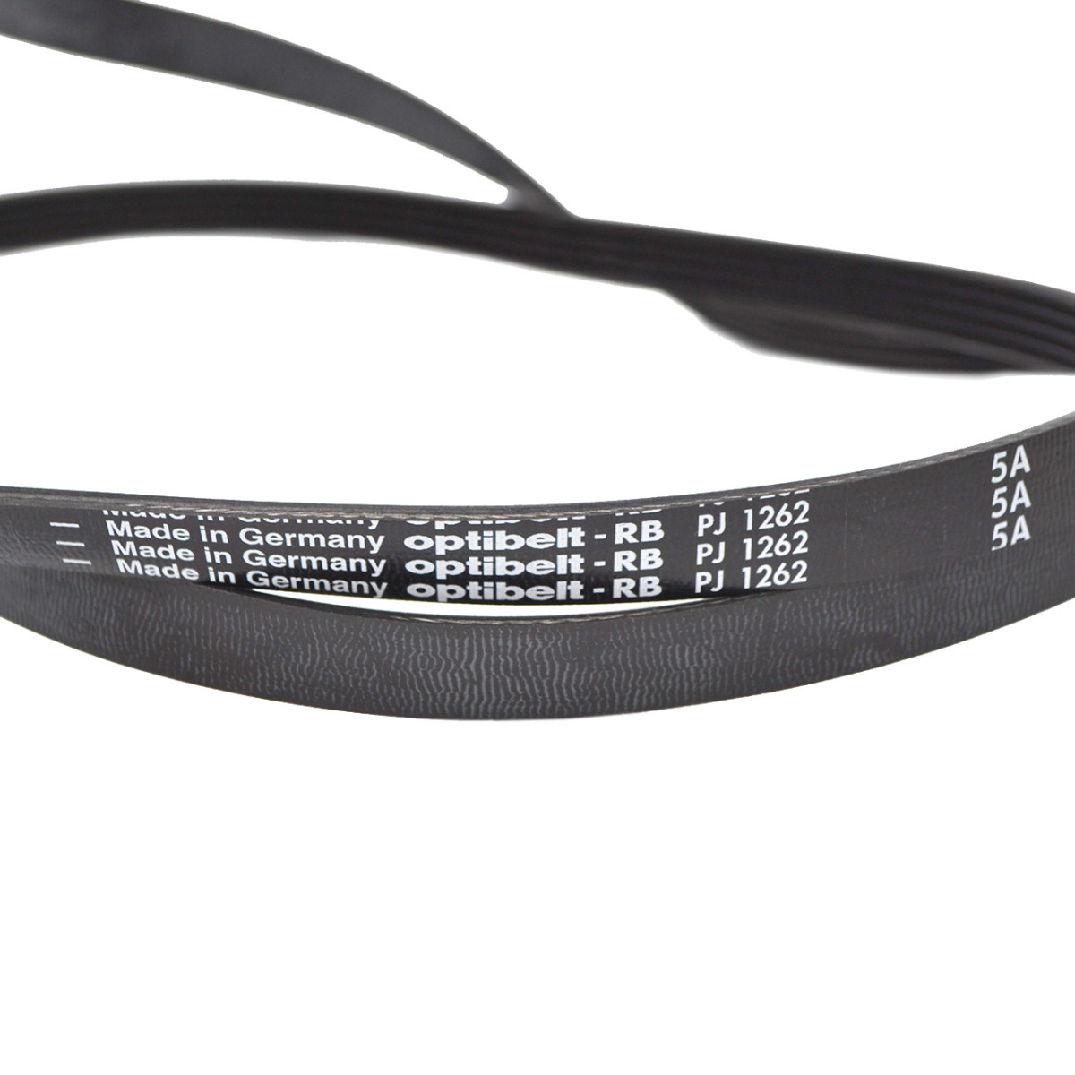 Ремінь 1262 J5 «Optibelt» чорний