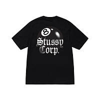 Футболка черная LOYS Stussy 8 BALL CORP XS