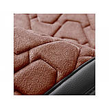 Накидки на сидіння велюр Коричневі передні Beltex Chicago, фото 4