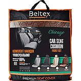 Накидки на сидіння велюр Коричневі передні Beltex Chicago, фото 6