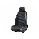 Накидки на сидіння велюр Чорні передні Beltex Monte Carlo, фото 2