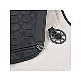 Накидки на сидіння велюр Чорні передні Beltex Monte Carlo, фото 4