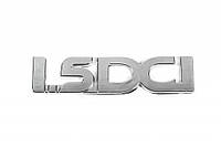 Надпись 1.5DCI (110мм на 25мм, 908928973R) для Dacia Logan I 2005-2008 гг.