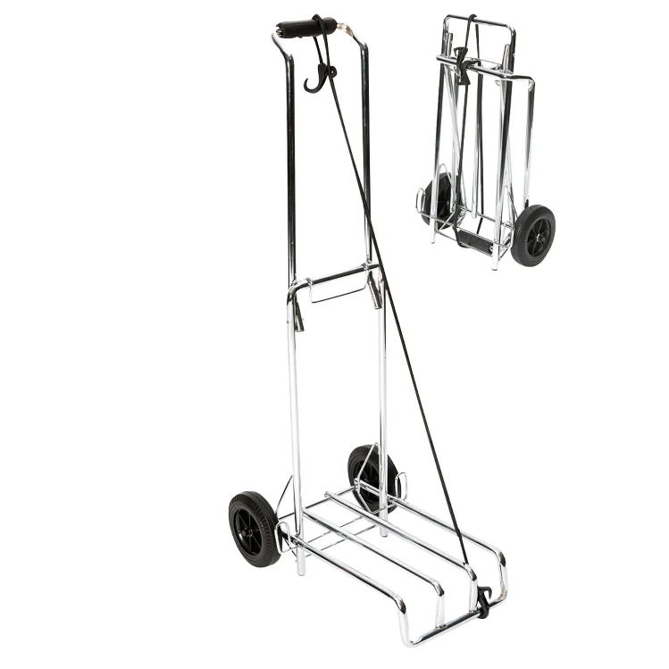 Візок господарський для дому та дачі Bo-Camp Luggage Trolley Foldable 40 kg Silver (5267279) Нідерланди