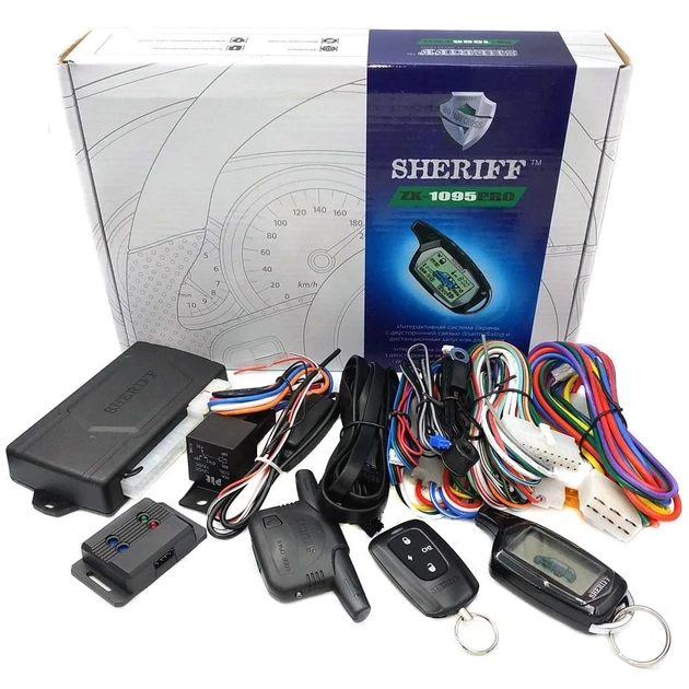 Автосигнализация Sheriff ZX-1095 PRO с функцией автозапуска