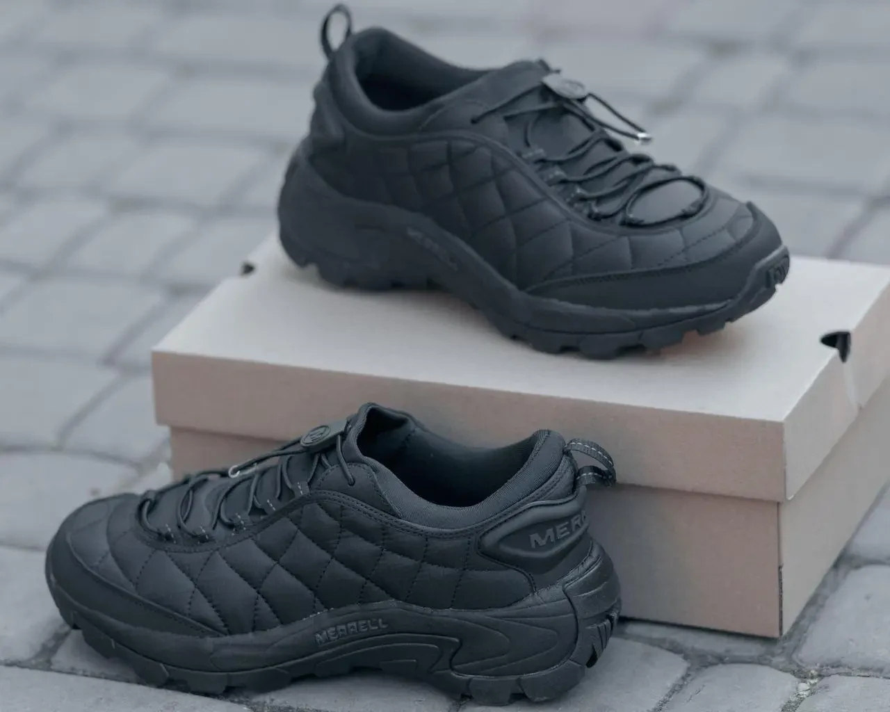 АКЦІЯ! ТЕРМО Зимові Кросівки Черевики Merrell Ice Cap Moc чорні 44(28 см)