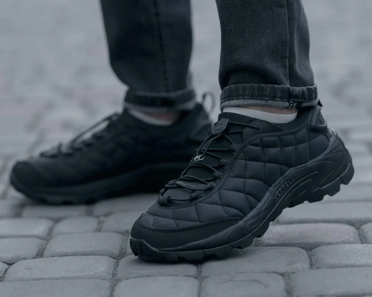 Термо Кросівки Черевики Merrell Ice Cap Moc чорні, фото 1