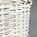 Кошики з лози білі, набір з 3-х шт, фото 2