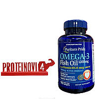 Омега-3 рыбий жир плюс витамин D3 Puritans Pride Omega 3 Fish Oil 1200mg plus Vitamin D3 90softgels