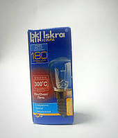Лампа ИСКРА 25W E14 CL 300*C (жаростойкая) в коробке