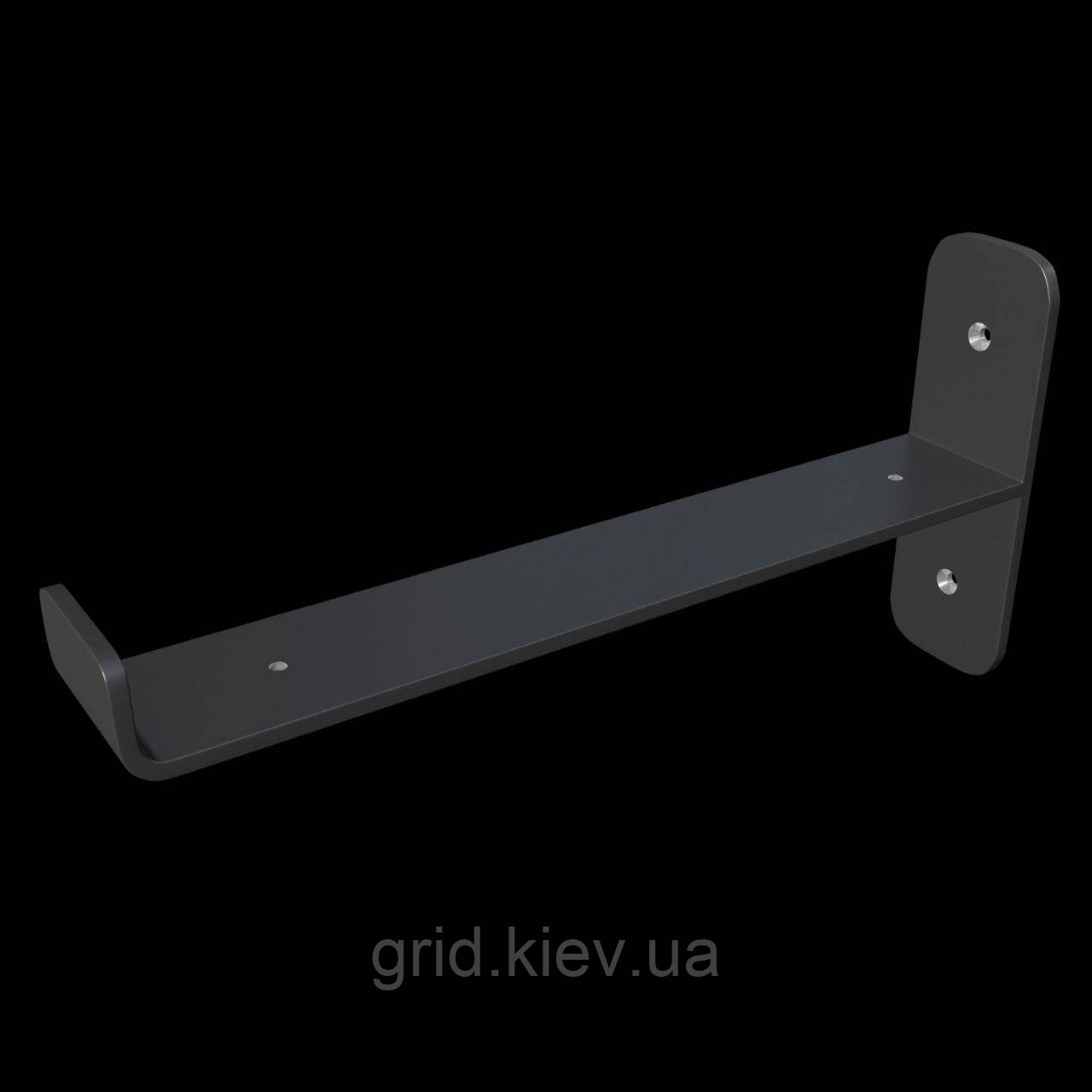 Кронштейн полиця LOFT КМ-04 240х120 (40х4) 1шт, фото 1