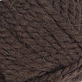 Пряжа напіввовна YarnArt Alpine Alpaca (Ярнарт Альпіне Альпака), Шоколад №1431, 150гр., 120м., фото 3