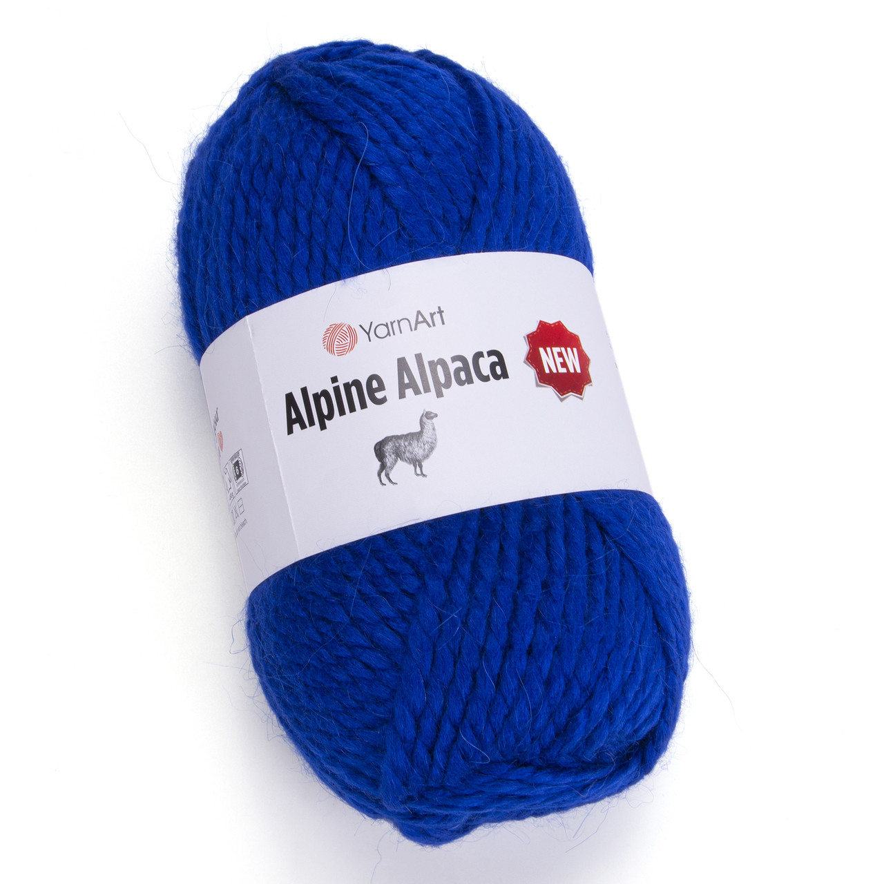 Пряжа напіввовна YarnArt Alpine Alpaca (Ярнарт Альпіне Альпака), Волошка №1442, 150гр., 120м.