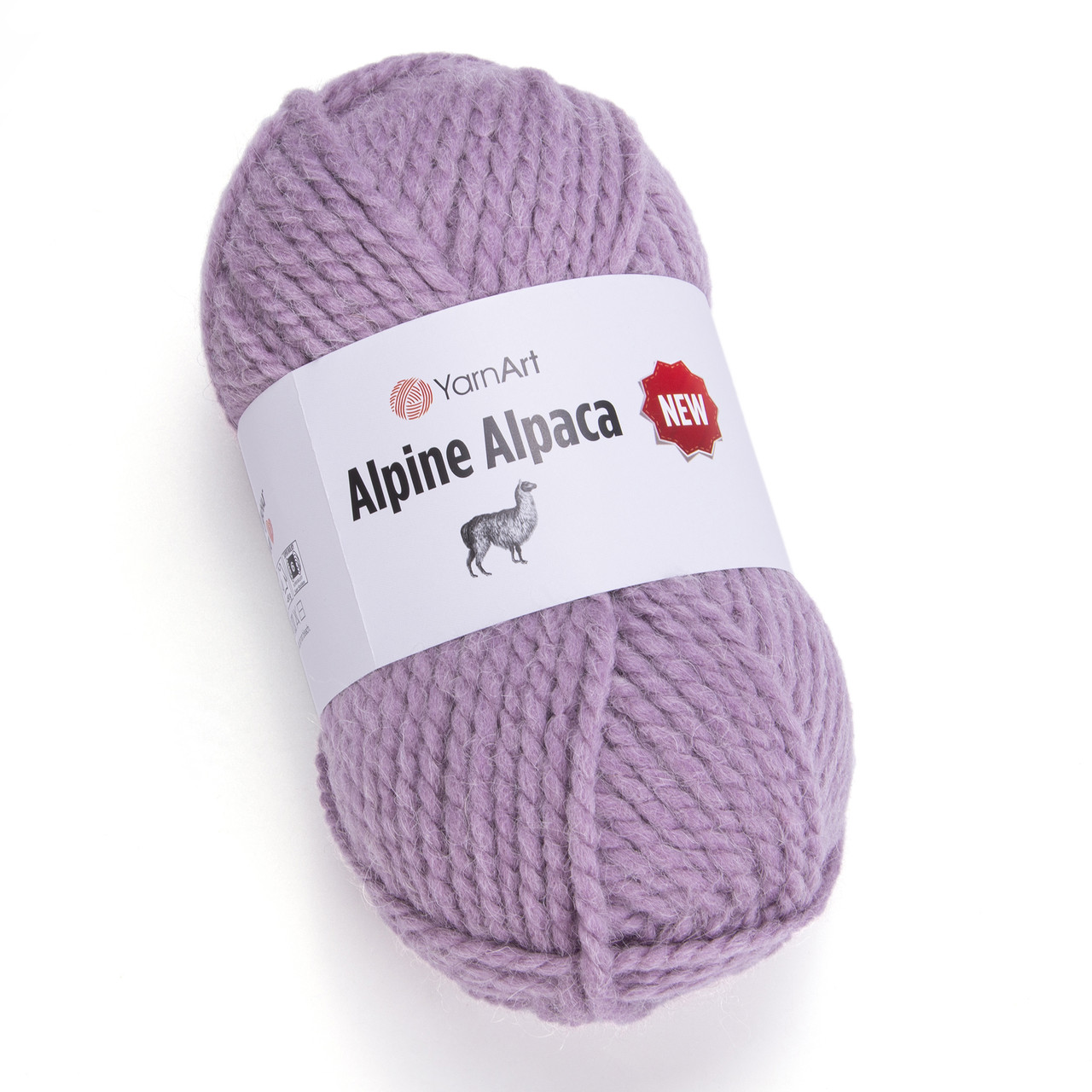 Пряжа напіввовна YarnArt Alpine Alpaca (Ярнарт Альпіне Альпака), Пильна троянда №1443, 150гр., 120м.