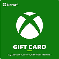 Карта пополнения Xbox Gift Card 100 долларов USD для США USA US (Код)