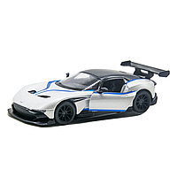 Автомодель легковая 5'' KT5407FW 1:38 "Aston Martin Vulcan (Белый) от IMDI