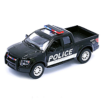 Детская модель машинки пикап Ford F-150 SVT Raptor Supercrew Kinsmart KT5365WPR инерционная, 1:40 (Black) от