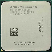 Процесор sAM3 AMD Phenom II X6 1065T (HDT65TWFK6DGR) 2.9-3.4GHz 6от. 6MB DDR2 1066 DDR3 1333 95W бу