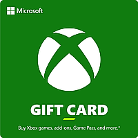 Карта пополнения Xbox Gift Card 50 долларов USD для США USA US (Код)