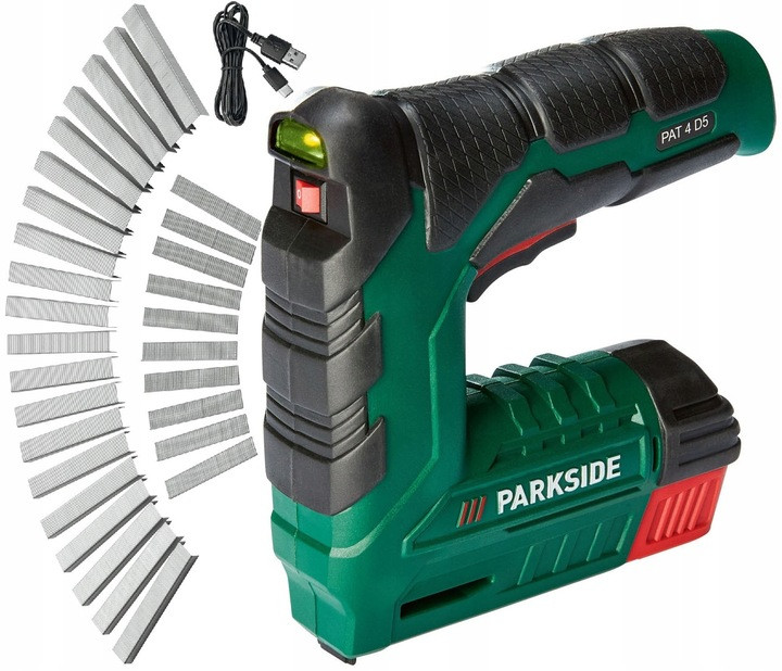 Акумуляторний степлер Parkside PAT 4 D6, фото 1