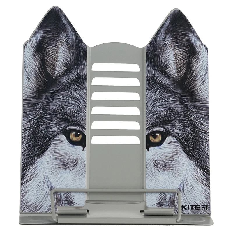 Підставка для книг Kite Wolf металева K24-390-2, фото 1