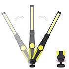 Ліхтар WORKLIGHT-W55-COB, Li-Ion акумулятор, поворот 180º+180º, магніт, ЗУ microUSB, фото 2