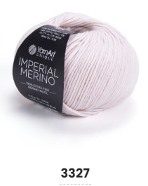 Чиста 100 % вовна IMPERIAL MERINO № 3327
