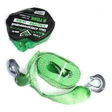 Трос буксирувальний 8 т. стрічка З гак (75 ммх5м) ARMER ARM-85