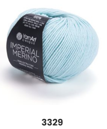 Чиста 100 % вовна  IMPERIAL MERINO № 3329