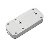 Колодка Quantum 2 пости без заземлення біла 1шт/уп, фото 6