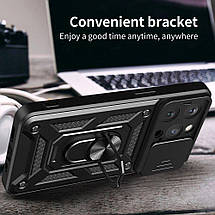 PC + TPU чохол Camshield armor для iPhone 15 Pro / зелений, фото 2