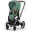 Cybex Priam 4.0 коляска 3 в 1 Leaf Green шасі Chrome Brown, фото 5