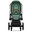 Cybex Priam 4.0 коляска 3 в 1 Leaf Green шасі Chrome Brown, фото 6